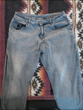 YoungLA Light Wash Blue Denim Jeans